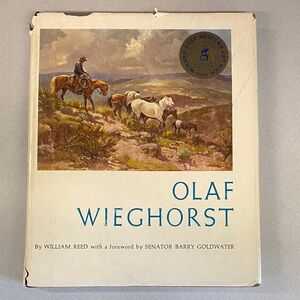 Olaf Wieghorst by William Reed  Art Book  Signed copy